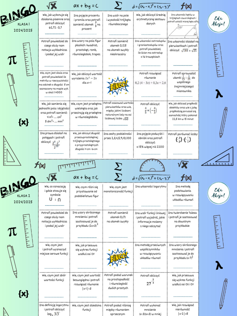 Bingo 20242025 | PDF