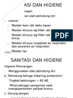 Sanitasi Dan Higiene