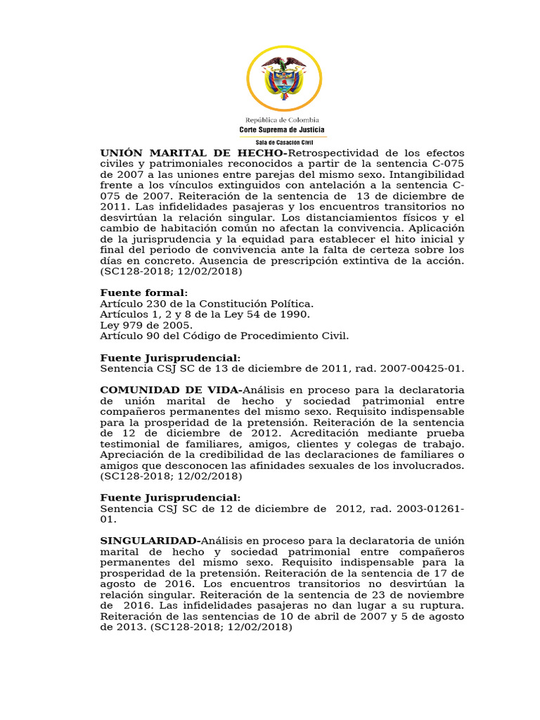 SC128-2018 (2008-00331-01) .Doc SENTENCIA CIVIL UMH | PDF | Caso de ley ...