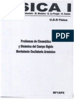 Física I - BF1AP2 - Problemas de Cinemática y Dinámica Del Cuerpo Rígido - Movimiento Oscilatorio Armónico