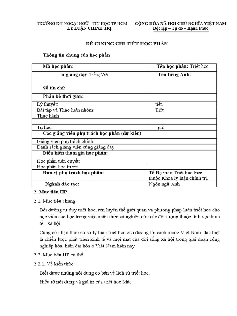 Triet Hoc | PDF