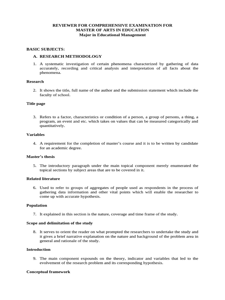Research Methodology in Education | PDF | Employment | Quantitative ...