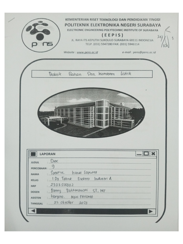 Laporan Praktikum Diac | PDF
