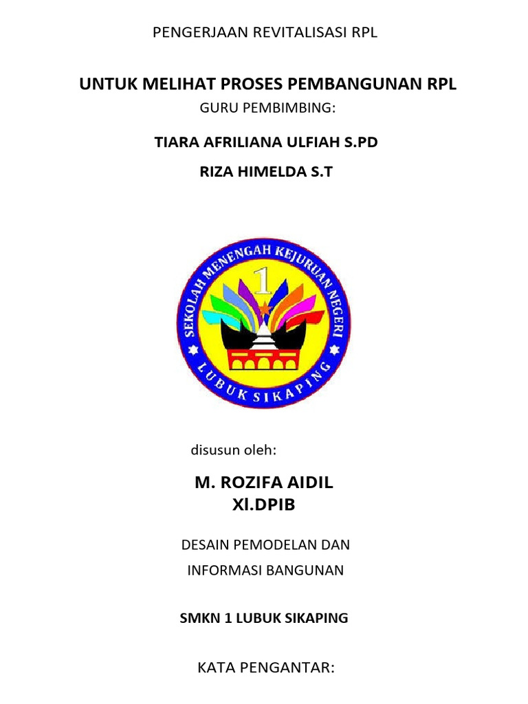 Projek Pengerjaan Revitalisasi RPL Muhammad Haikal - Docx 20250930 ...
