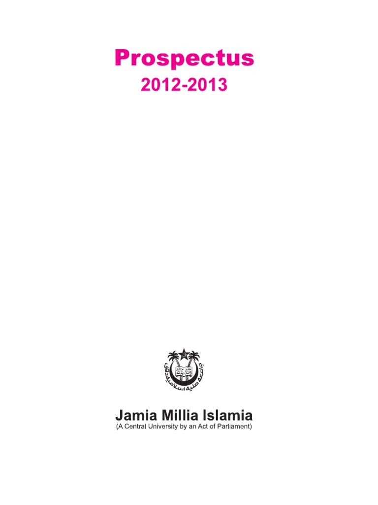Prospectus | PDF | University And College Admission | Postgraduate ...