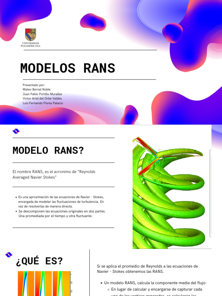 Introducción a Modelos RANS de Turbulencia | PDF | Turbulencia ...