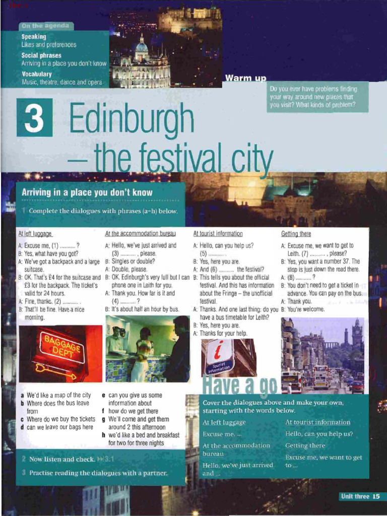 Edinburgh The Festival City | PDF