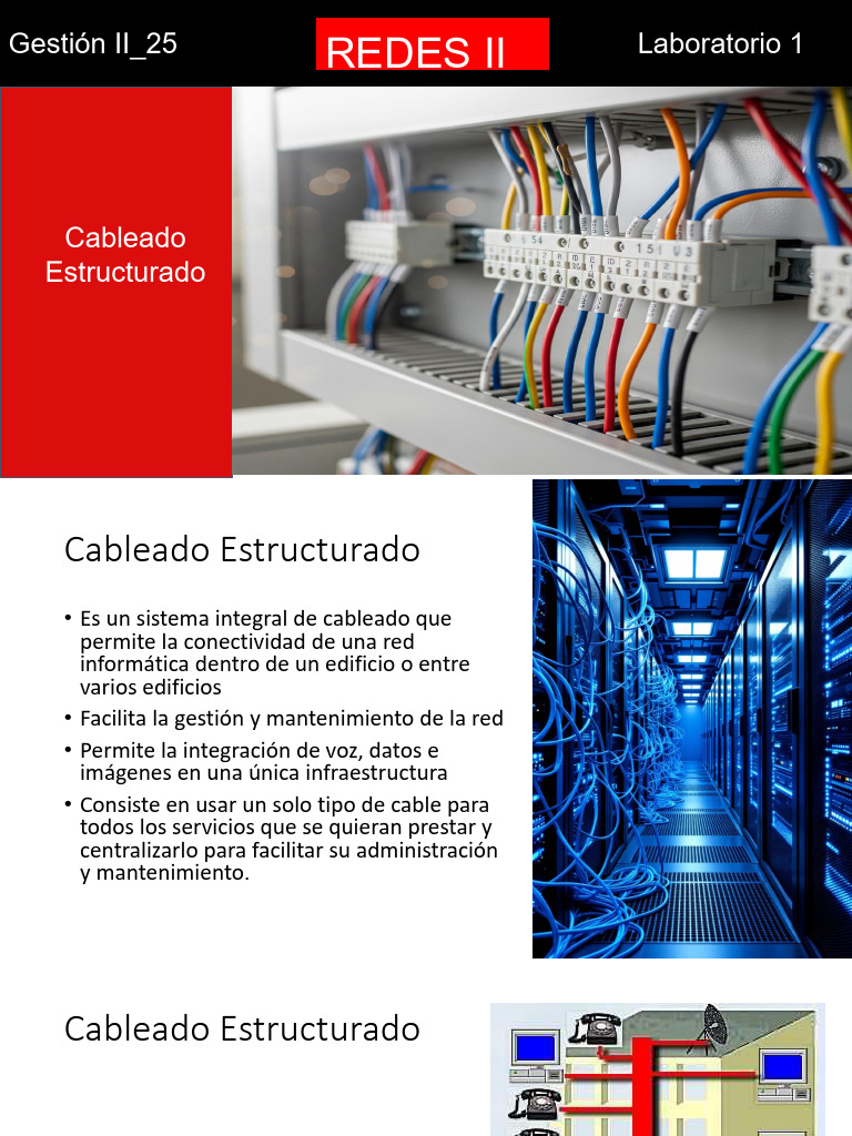 Guía Completa de Cableado Estructurado | PDF | Redes de computadoras ...