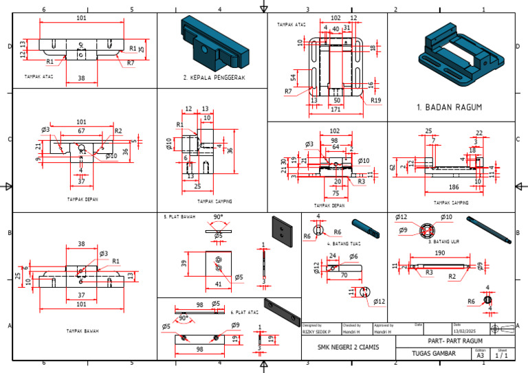 Diagram of Ragum Components | PDF | Chess | Chess Openings