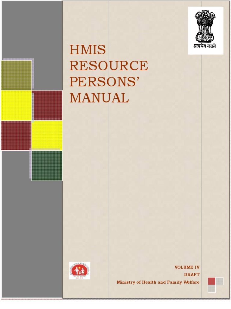 HMIS Resource Persons' Training Manual | PDF | Facilitator | Competence ...