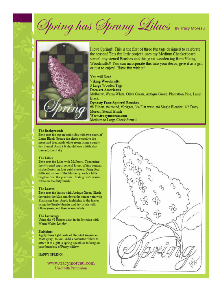 Spring Lilac | PDF