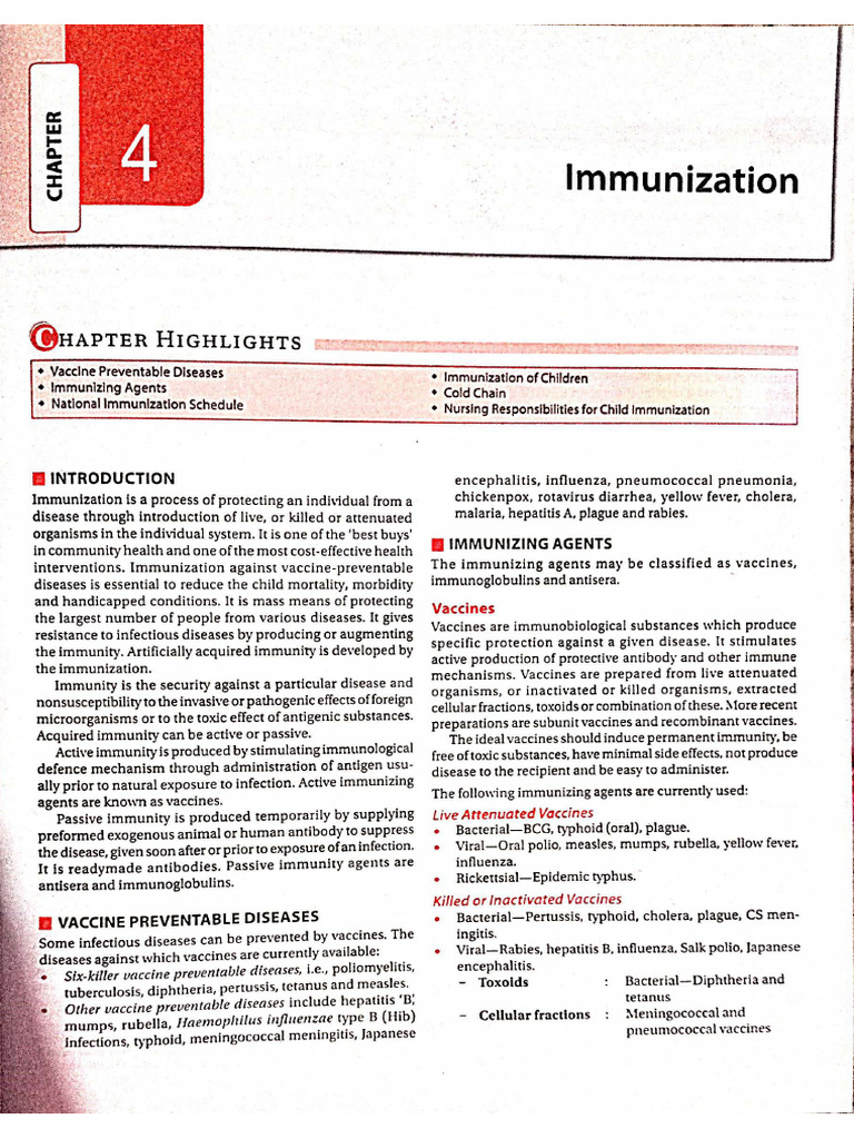 Immunization | PDF