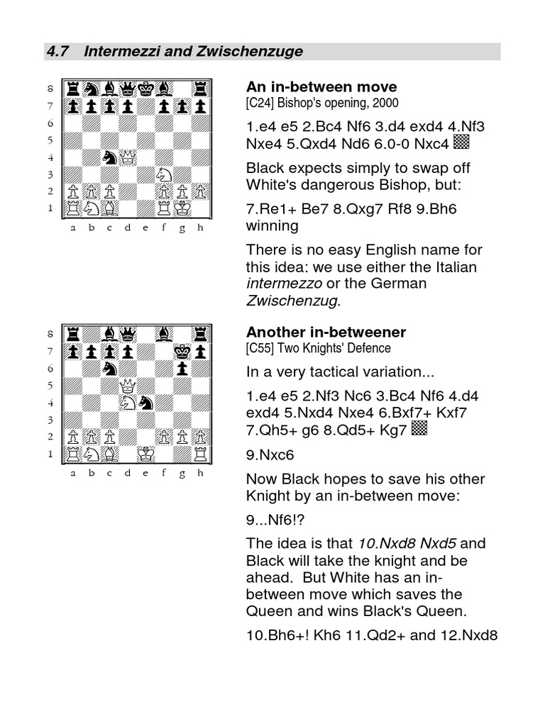 Chess Tactics and Combinations Part 3 | PDF | Chess Theory | Chess