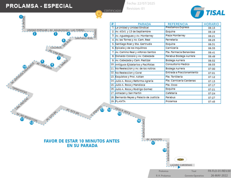 Prolamsa - Especial M | PDF