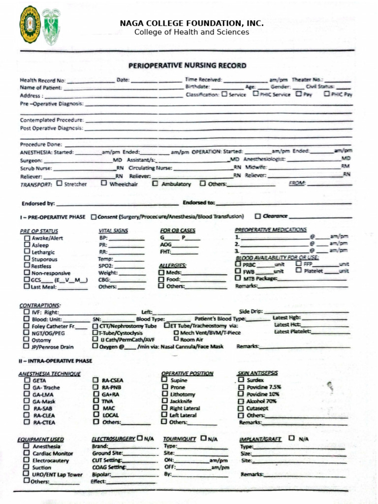 Or Safety Checklist NCF 3 | PDF