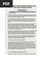 Download Pengajaran Dan Pemerolehan Bahasa Untuk Orang Asing by Itsnan Wrkc Kosongkosongdua SN92681880 doc pdf