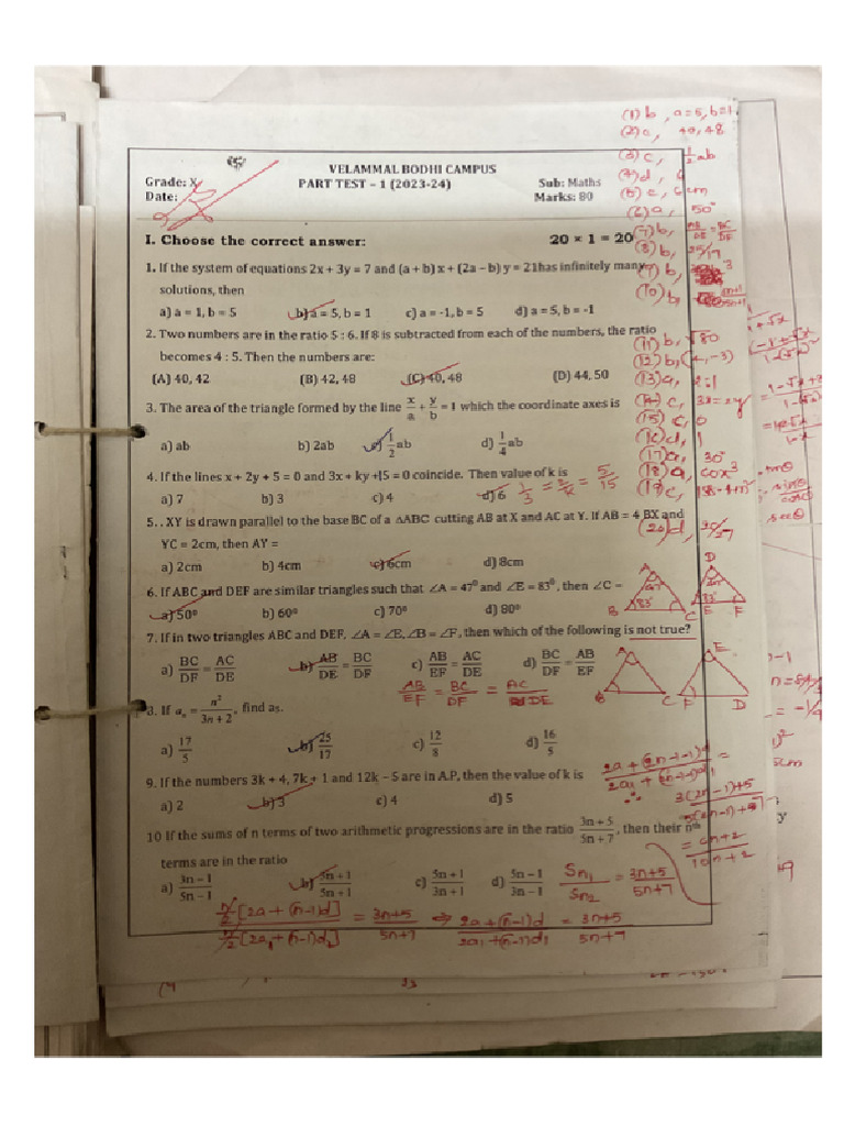 Maths Pyq Papers | PDF