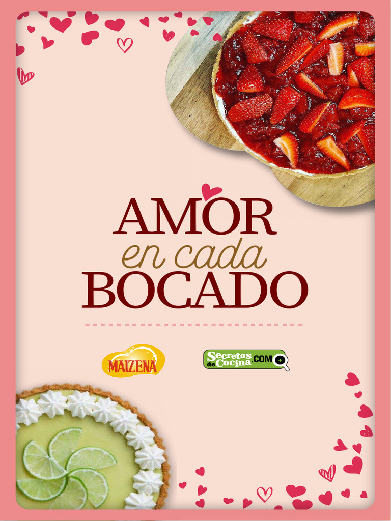 Recetas de Postres con Maizena® | PDF | Tarta de queso | Postres