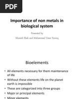 Download Importance of Non Metals in Biological System by Escobiso Xavciozasci SN92683598 doc pdf
