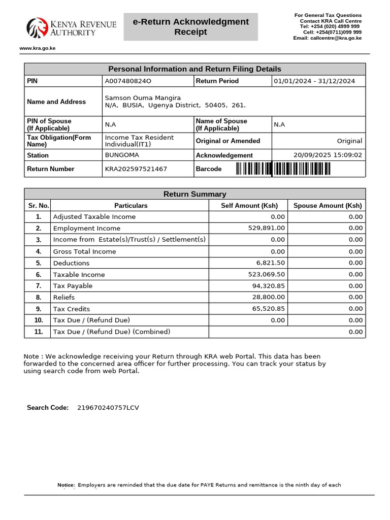 PAYE Return Filing Reminder for Employers | PDF | Payments | Government ...