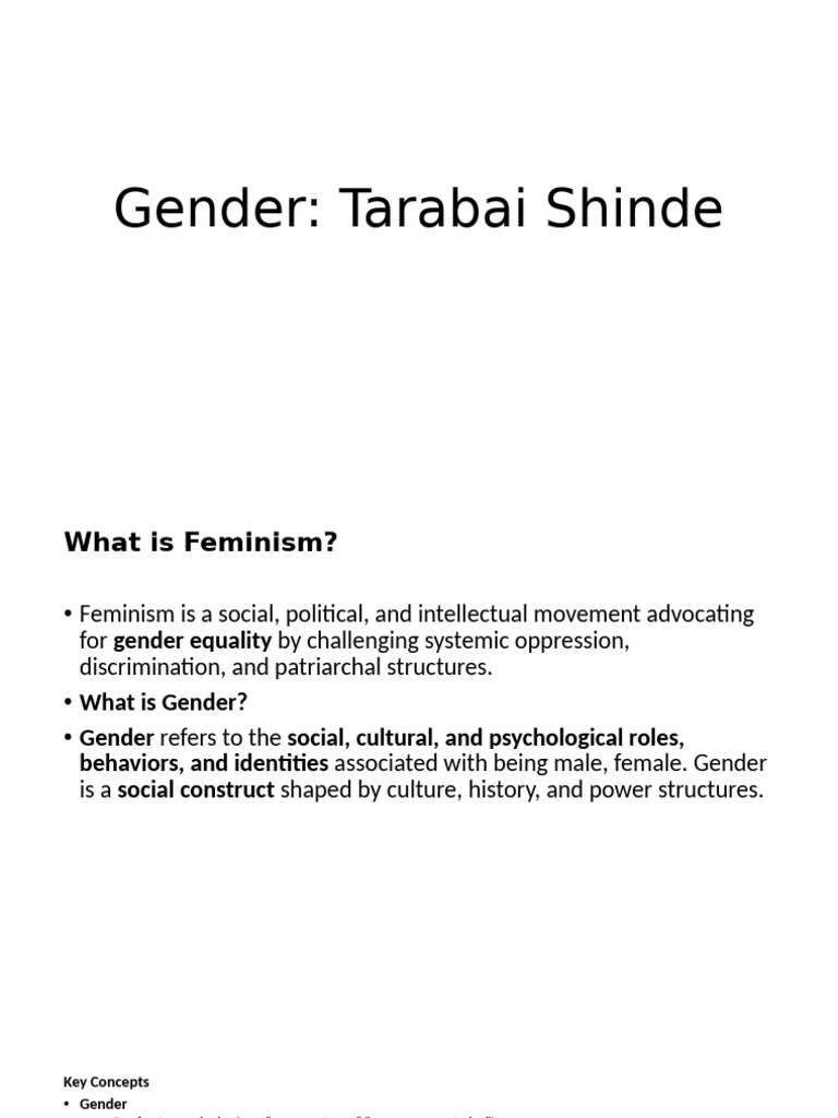 Intro To Feminism | PDF | Feminism | Gender Studies