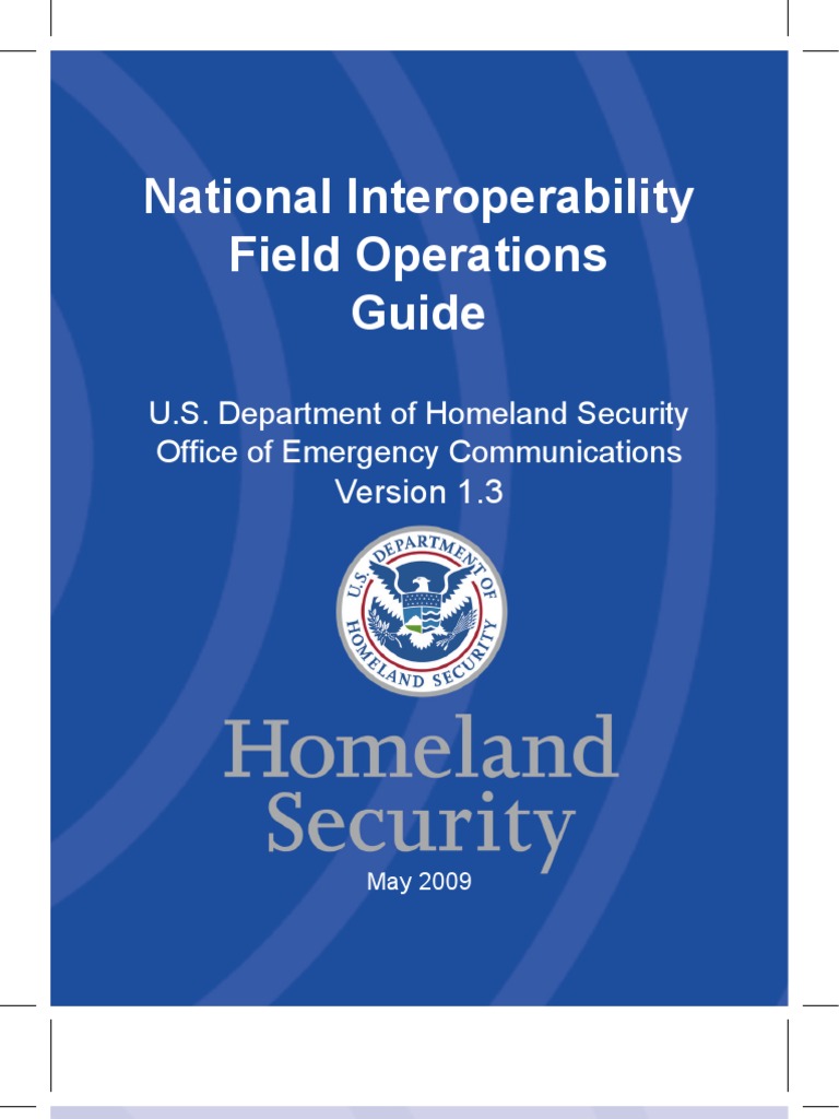 National Interoperability Field Guide | PDF | Radio | Information And ...