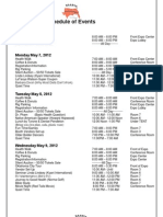 Schedule 2012 Final