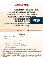 Hofmeyr_WHO Trial on Active Management of the Third Stage of Labor