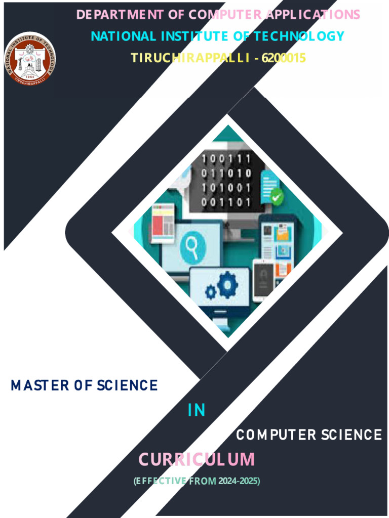 Master of Science in Computer Science Program | PDF | Computer Data ...