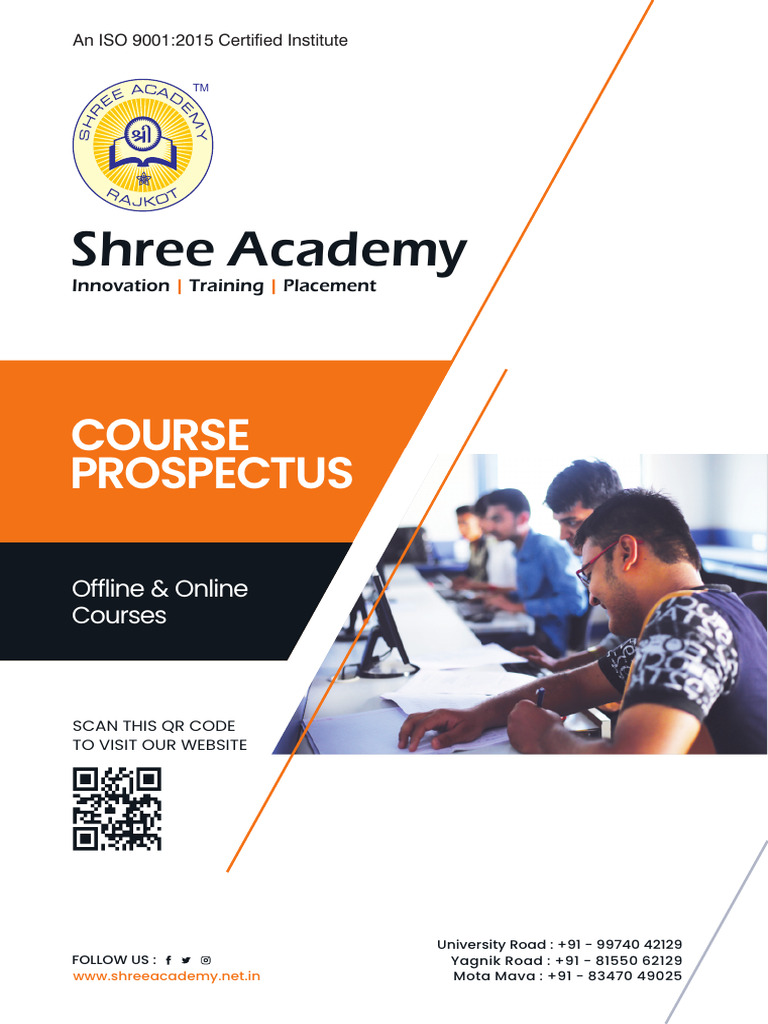 Shree Academy Course Prospectus | PDF | Graphic Design | Digital Marketing