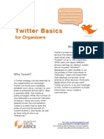 Twitter Basics for Organizers