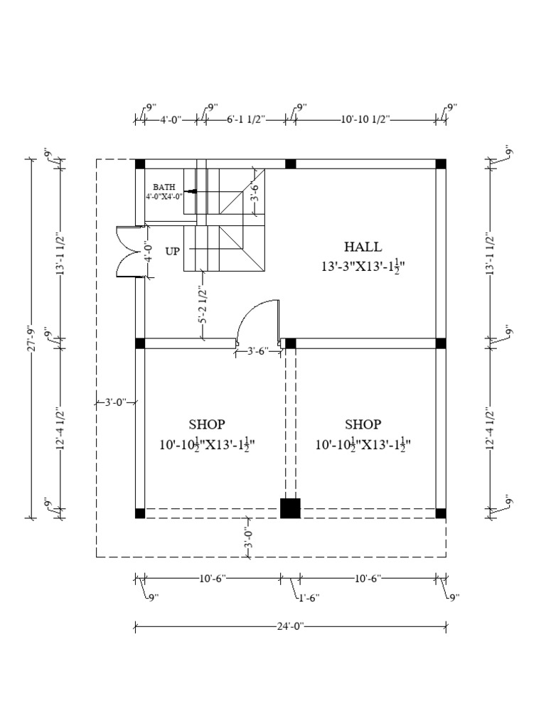 Dimensions for Construction Plans | PDF