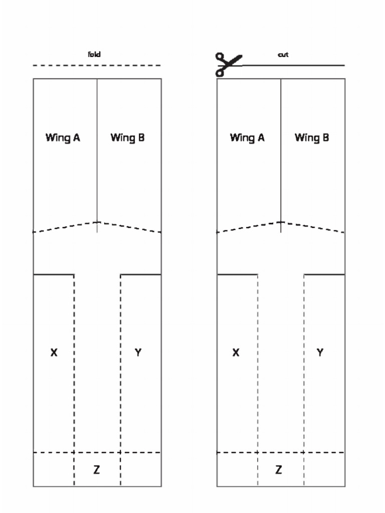 Wing A and B Fold Analysis | PDF