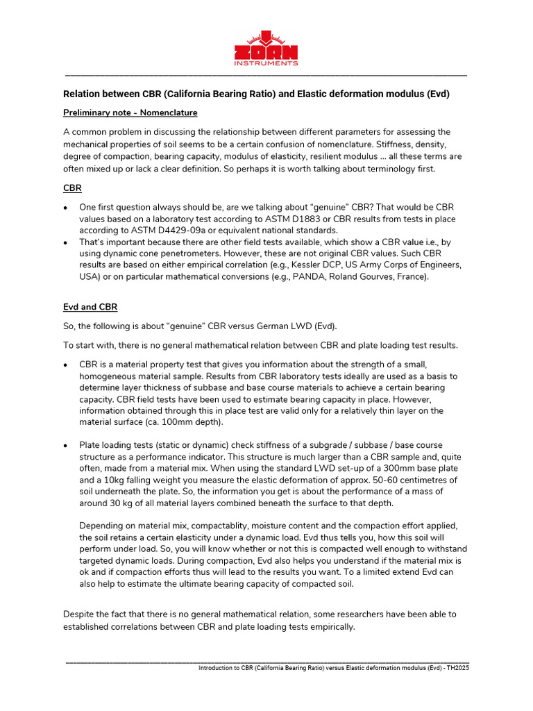 Introduction To CBR Versus EVD and Dynamic CBR ZORN White Paper | PDF ...