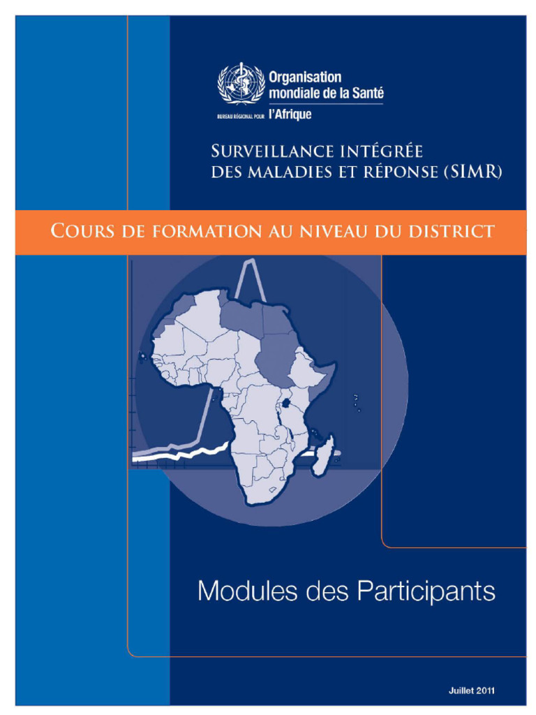 Introduction à la SIMR en Afrique | PDF | Santé publique | Organisation ...