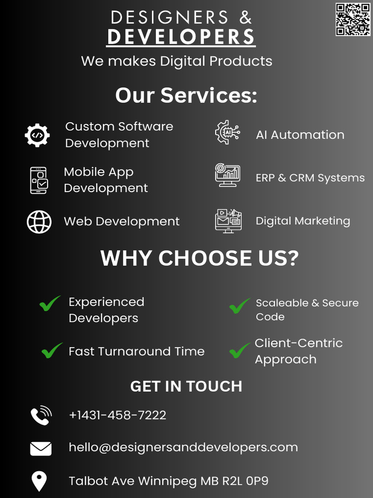 Custom Digital Solutions & Development | PDF