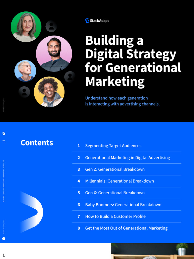 Digital Strategy for Generational Marketing | PDF | Target Audience ...