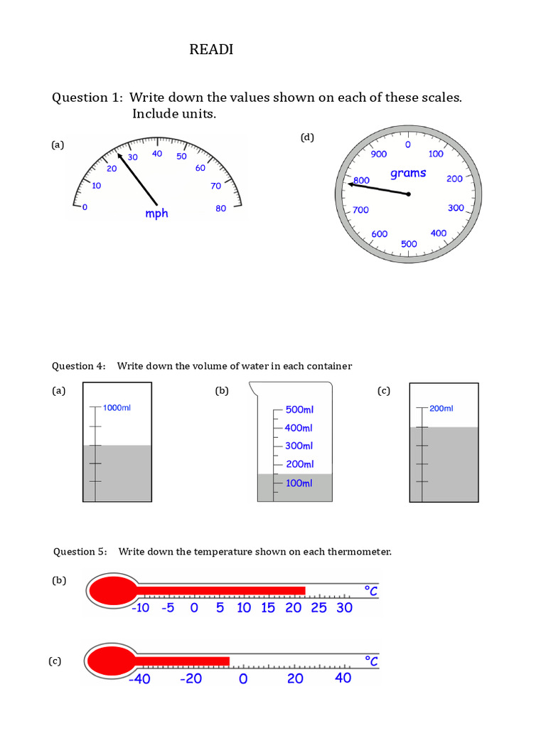 Reading Scales Good | PDF