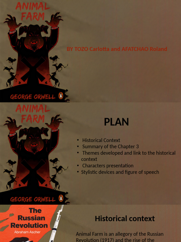 Animal Farm Presentation | PDF | Communism