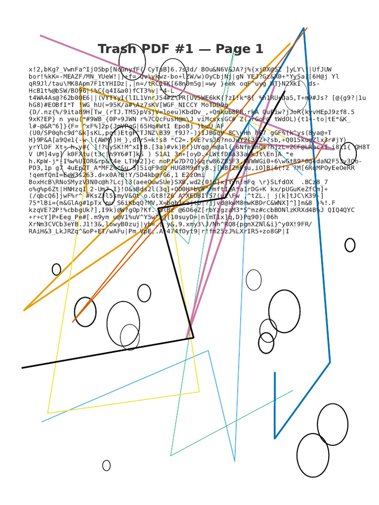Trash PDF Document Analysis | PDF