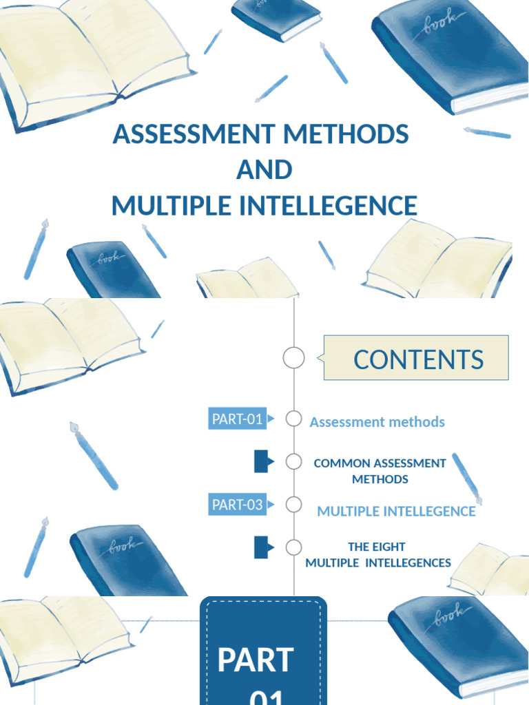 Assessment Methods & Multiple Intelligences | PDF | Educational ...