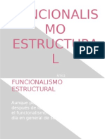 FUNCIONALISMO ESTRUCTURAL