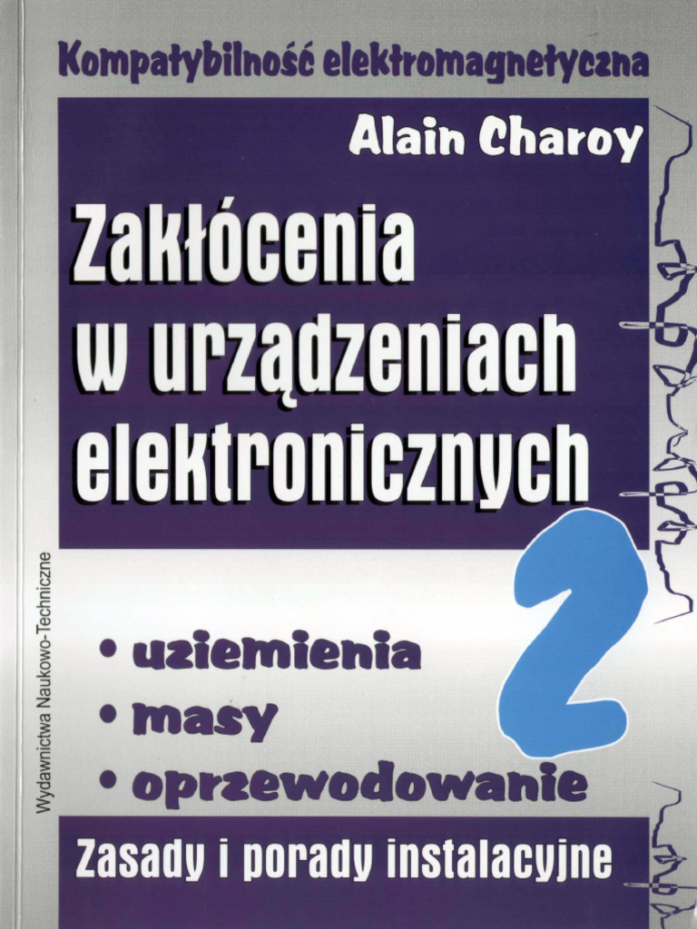 Alain Charoy - Kompatybilność Elektromagnetyczna Tom 2 | PDF