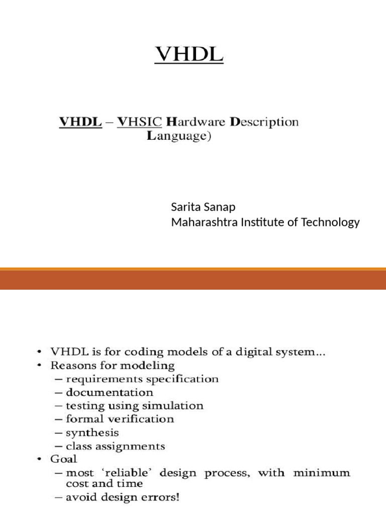 Full Adder VHDL Code Example | PDF