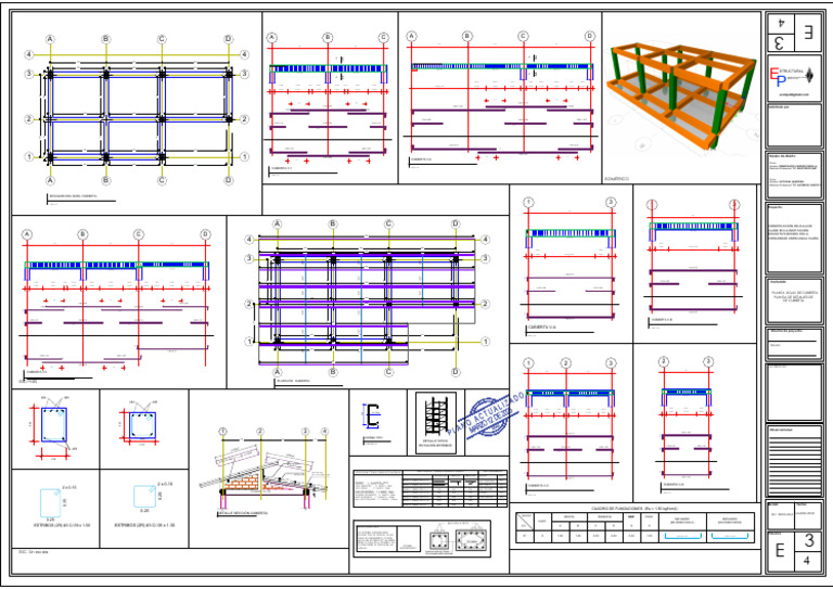 Diseño Estructural de Cubierta 1:50 | PDF