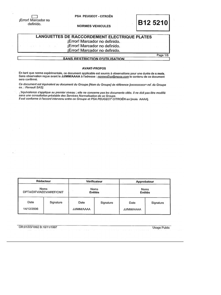 B12 5210 | PDF
