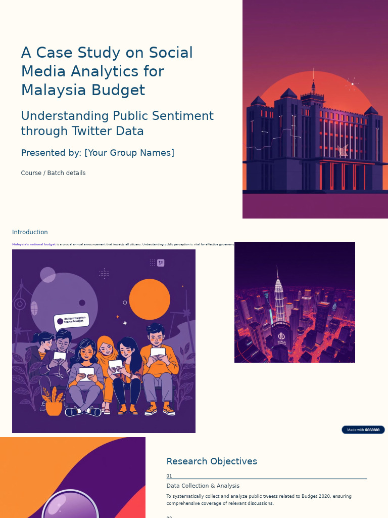 A Case Study On Social Media Analytics For Malaysia Budget | PDF | Data ...