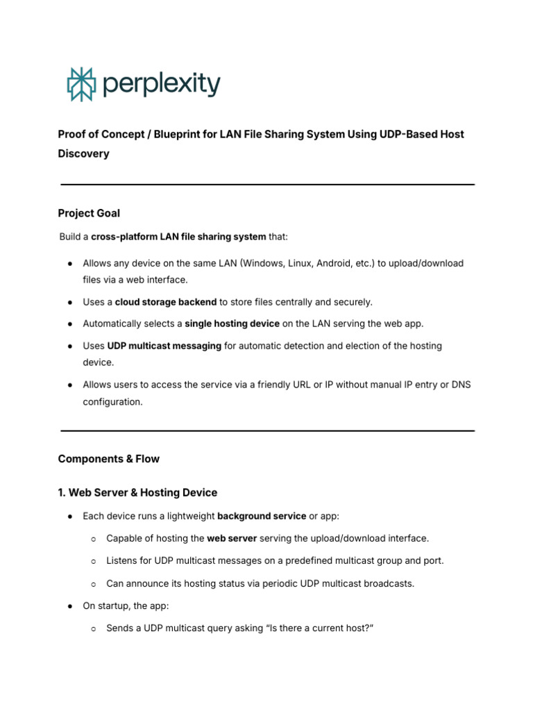 LAN File Sharing System Blueprint | PDF | Virtual Private Network ...