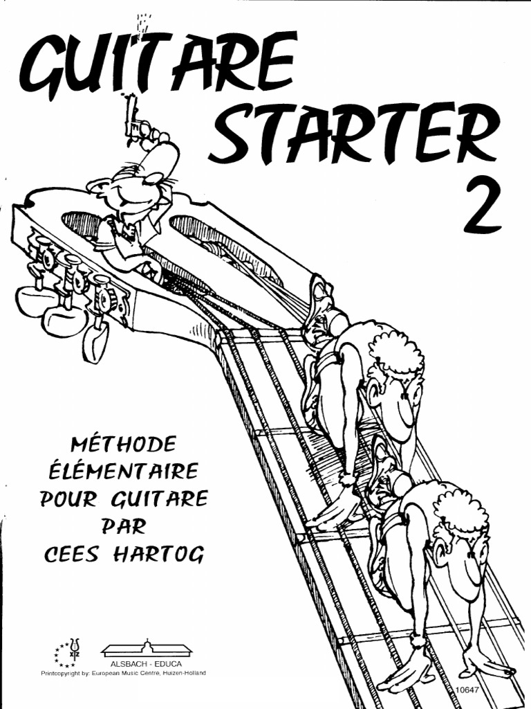 Guitare Starter 1 Cees Hartog (+CD) - Méthode Guitare Classique Débutant