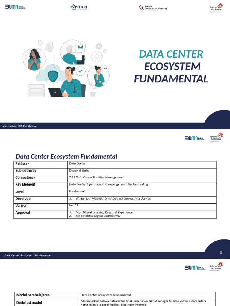 Fundamental Ekosistem Data Center | PDF